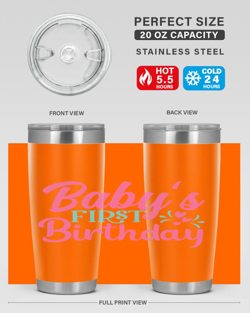 babys first birthday Style 288#- baby- tumbler