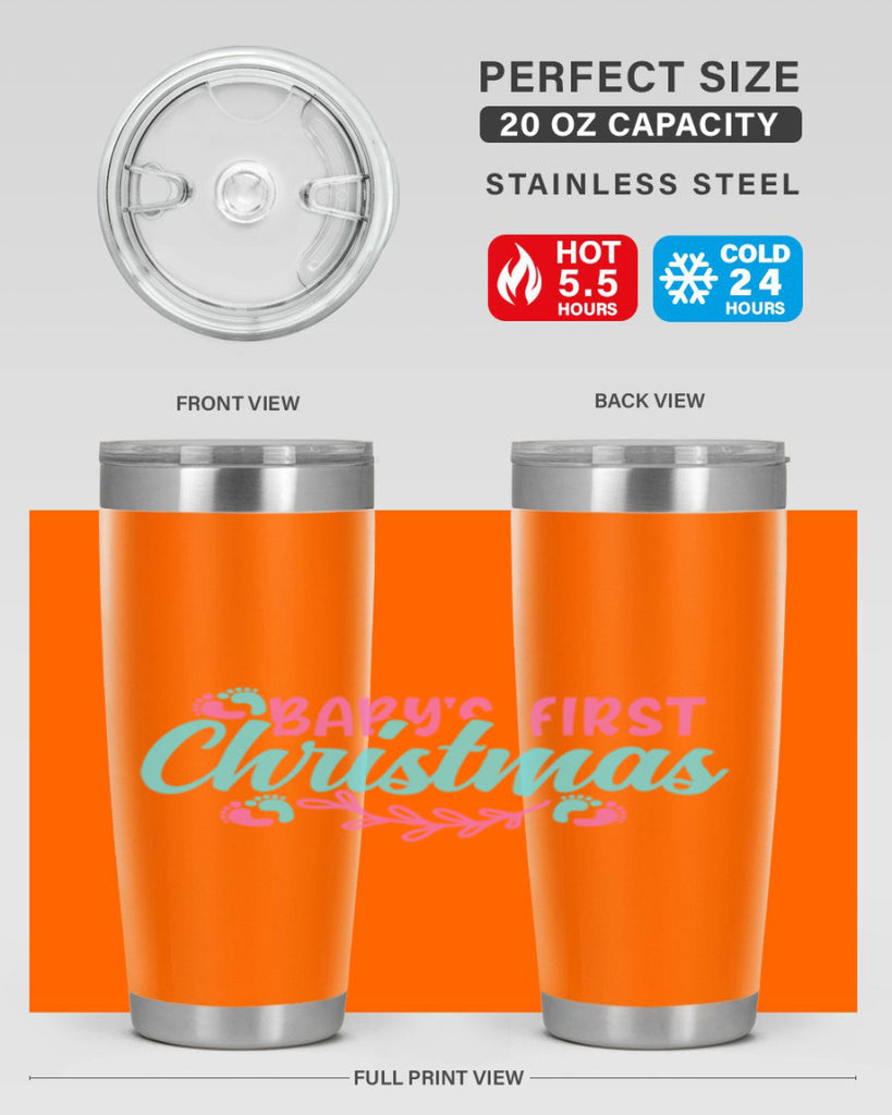babys first christmas Style 287#- baby- tumbler