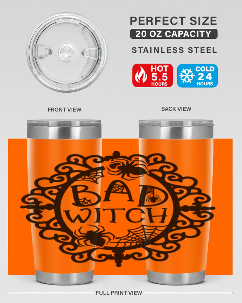 bad witch 92#- halloween- Tumbler