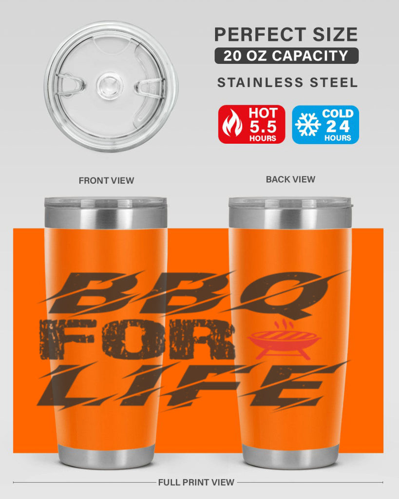 bbq for life 39#- bbq- Tumbler