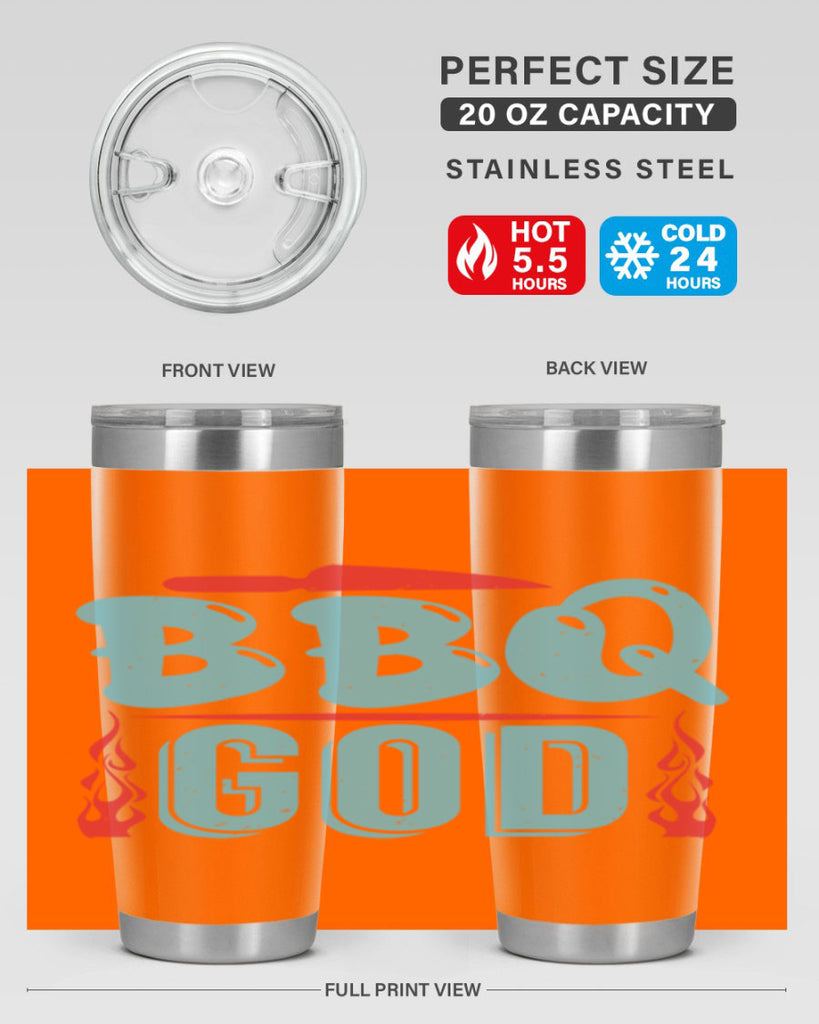 bbq god 28#- bbq- Tumbler