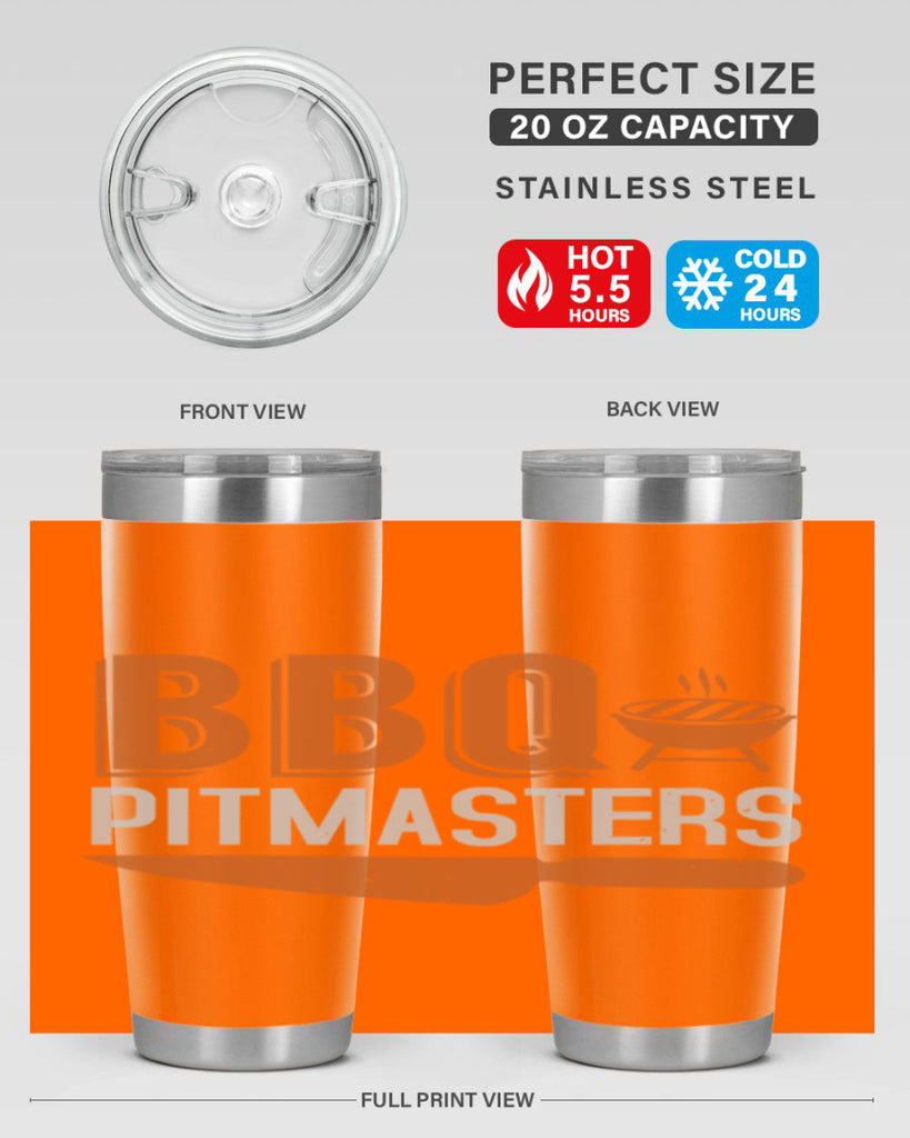 bbq pitmasters 4#- bbq- Tumbler