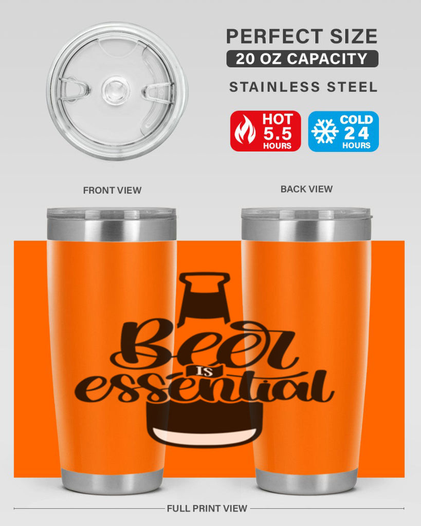 beer is essential 48#- beer- Tumbler