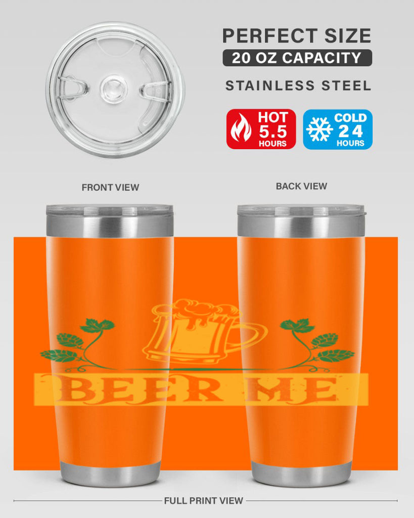 beer me 105#- beer- Tumbler