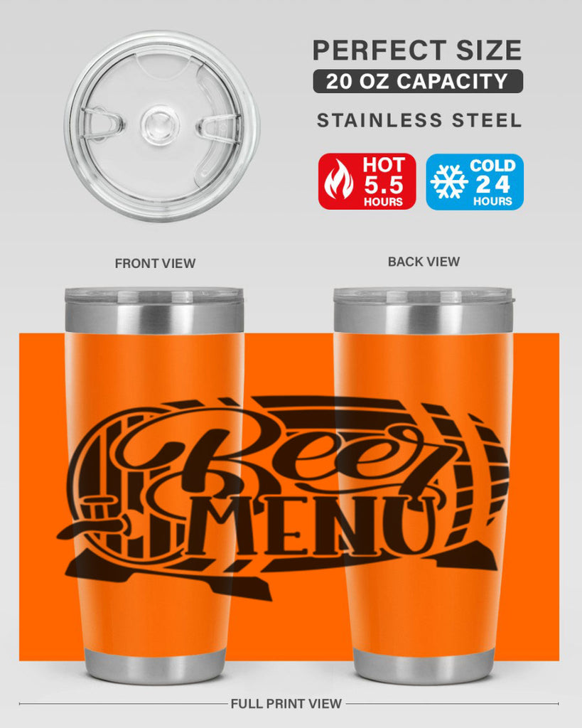 beer menu 45#- beer- Tumbler