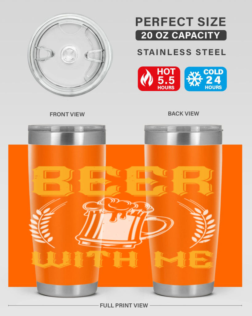 beer with me 103#- beer- Tumbler