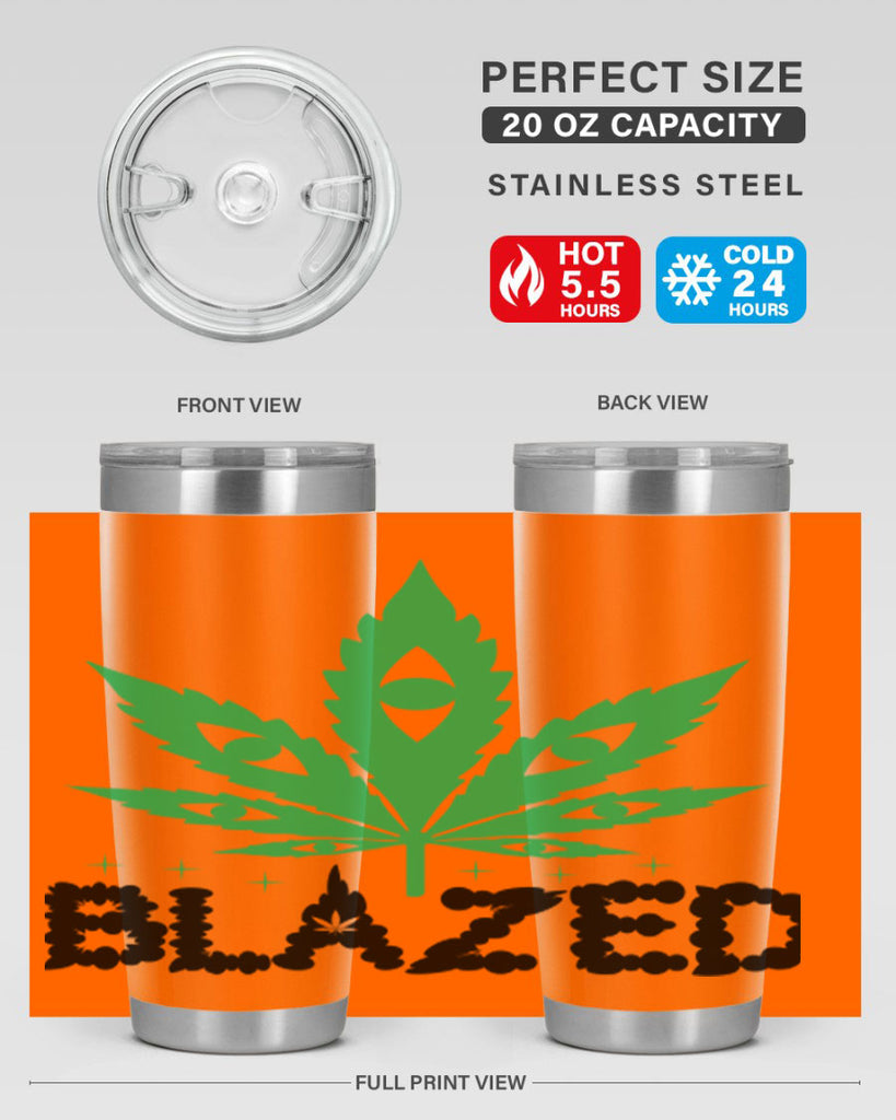 blazed 16#- marijuana- Tumbler