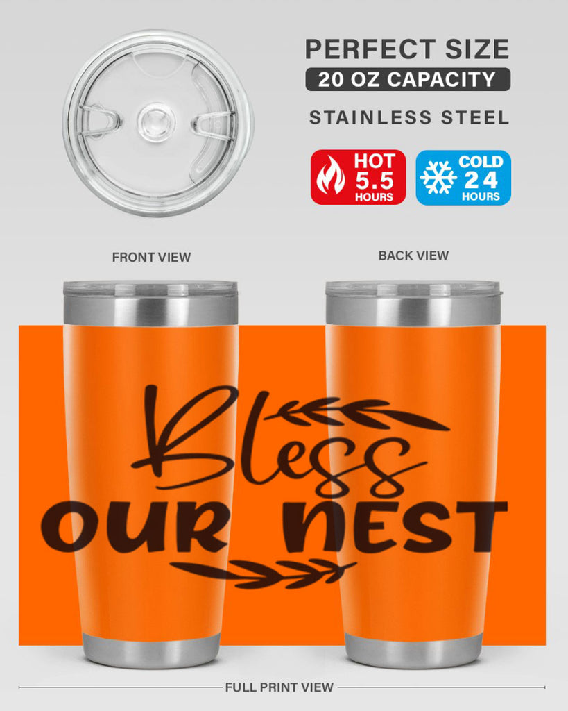 bless our nest 85#- home- Tumbler