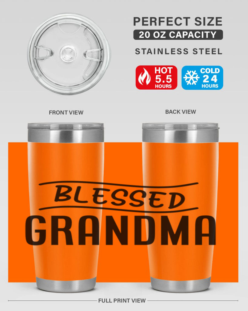 blessed grandma 62#- grandma - nana- Tumbler