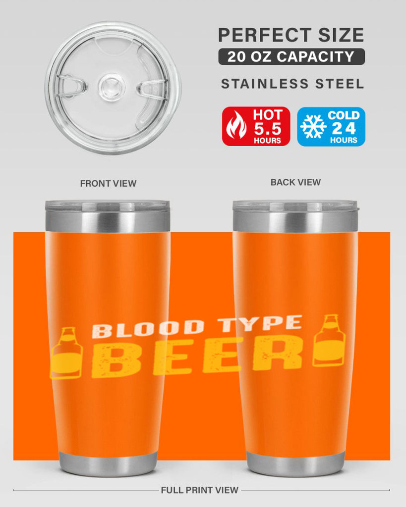 blood type beer 144#- beer- Tumbler