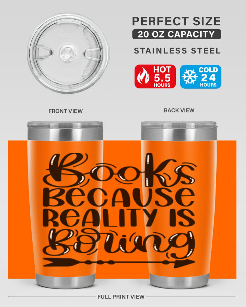 books because reality is boring 45#- reading- Tumbler