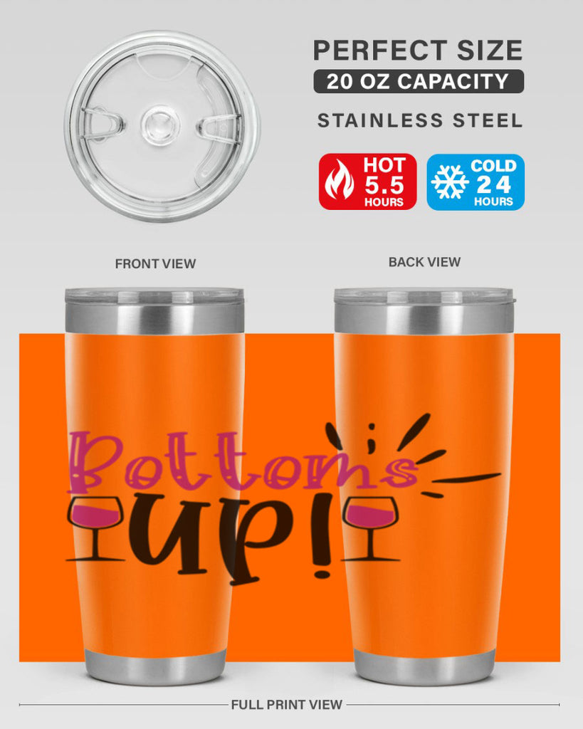 bottoms tup 208#- wine- Tumbler