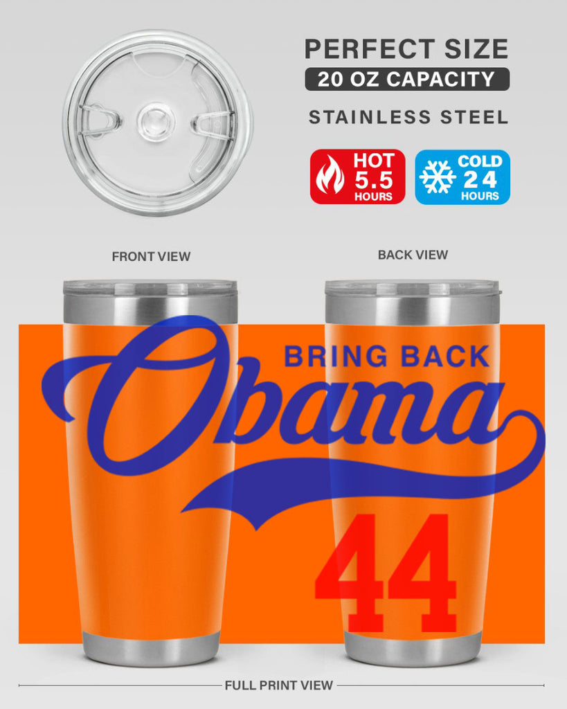 bring back obama jersey 191#- black words phrases- Cotton Tank