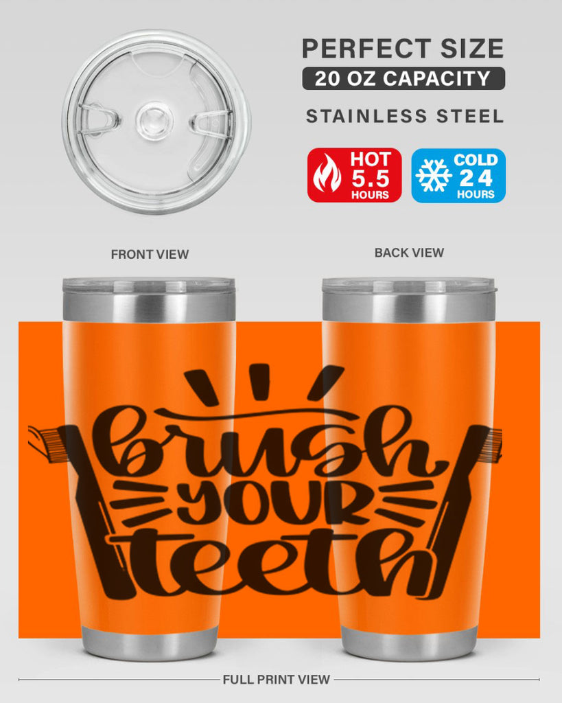 brush your teeth 44#- bathroom- Tumbler