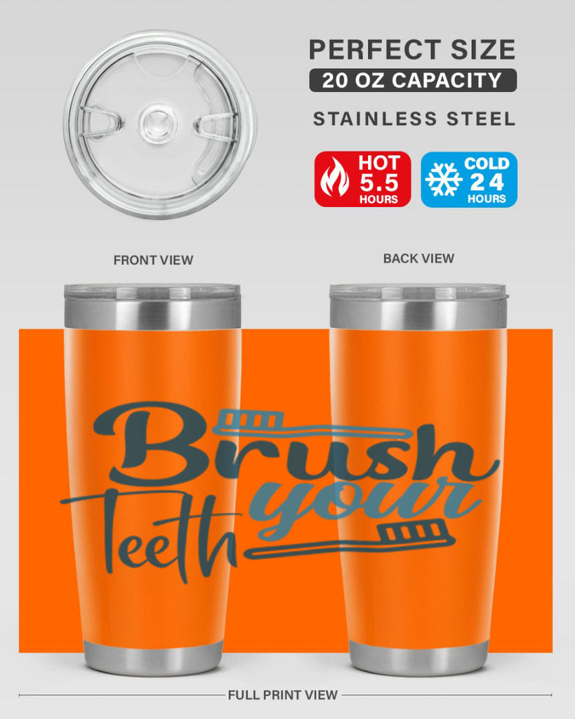 brush your teeth 87#- bathroom- Tumbler