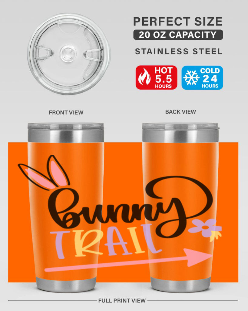 bunny trail 67#- easter- Tumbler