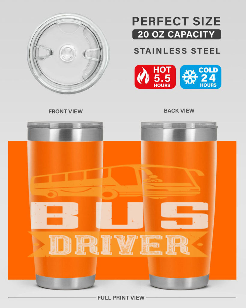 bus driver Style 40#- bus driver- tumbler