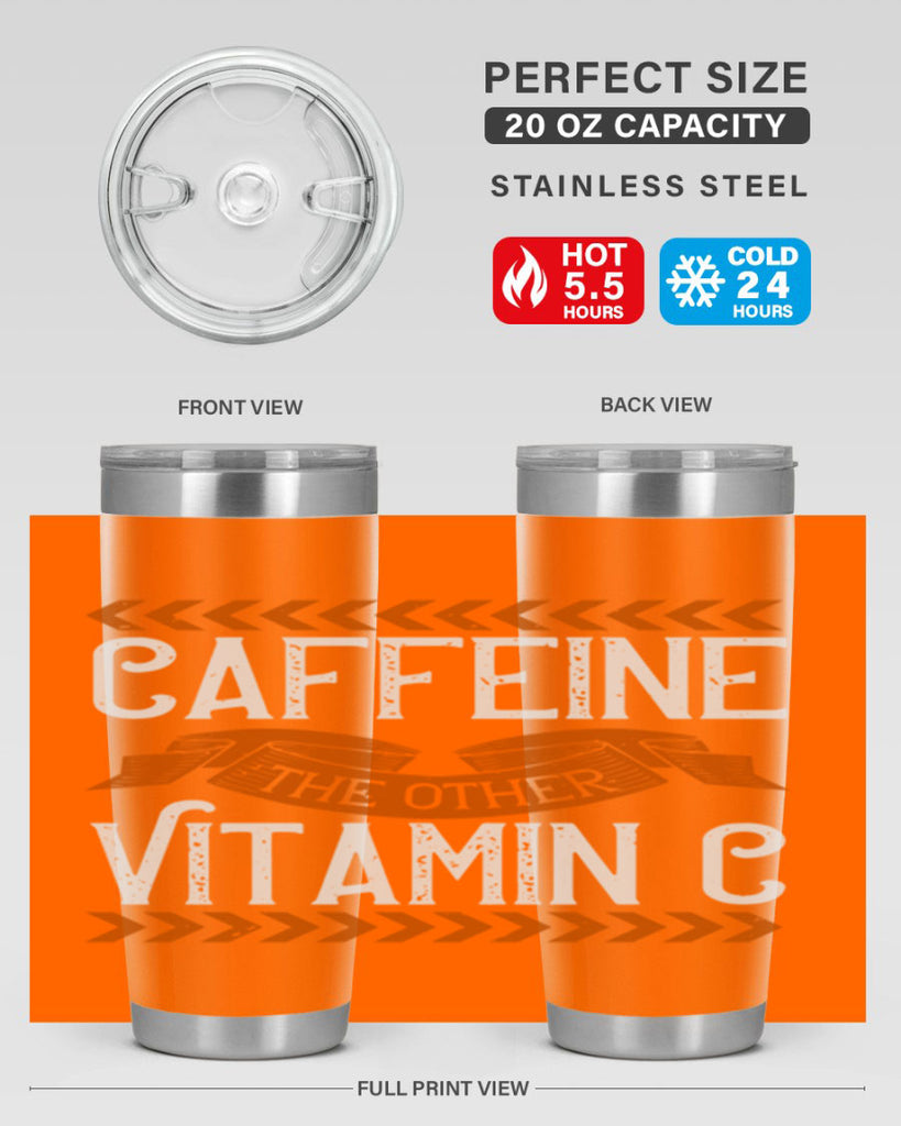 caffeinethe other vitamin c 195#- coffee- Tumbler