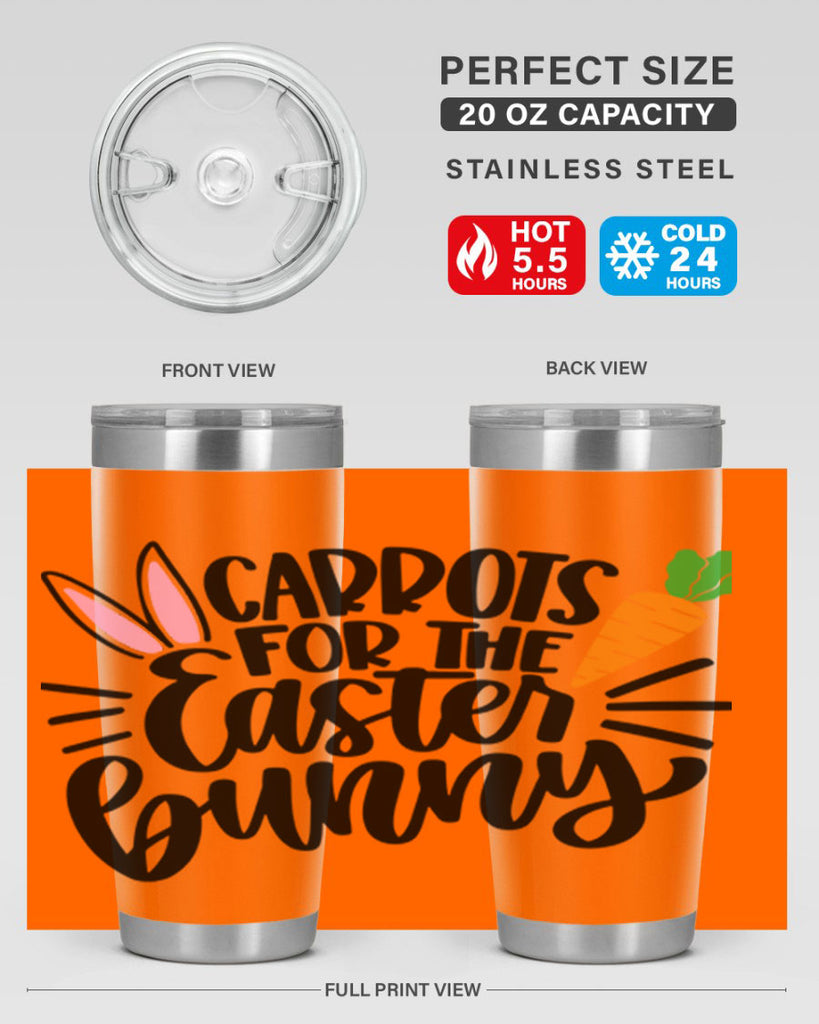 carrots for the easter bunny 66#- easter- Tumbler