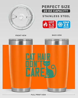 cat hair dont care Style 30#- cat- Tumbler