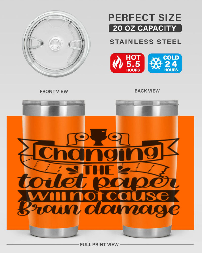 changing the toilet paper 43#- bathroom- Tumbler