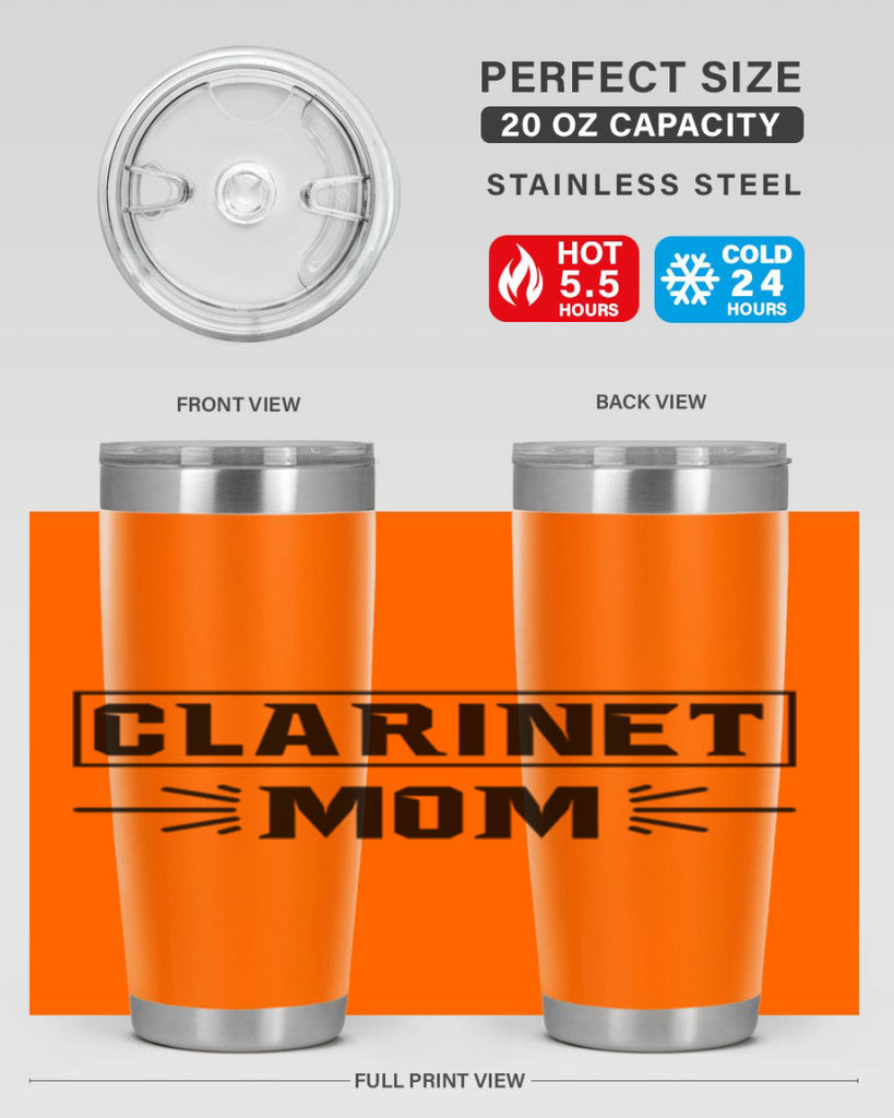 clarinet mom 193#- mom- Tumbler