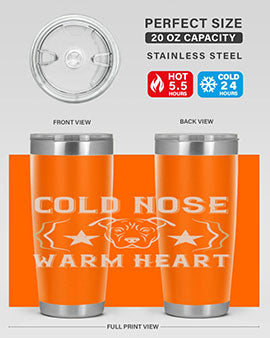 cold nose warm heart Style 48#- dog- Tumbler