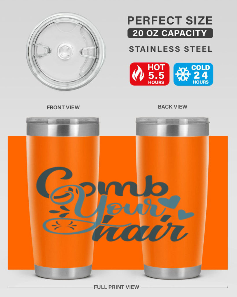 comb your hair 85#- bathroom- Tumbler