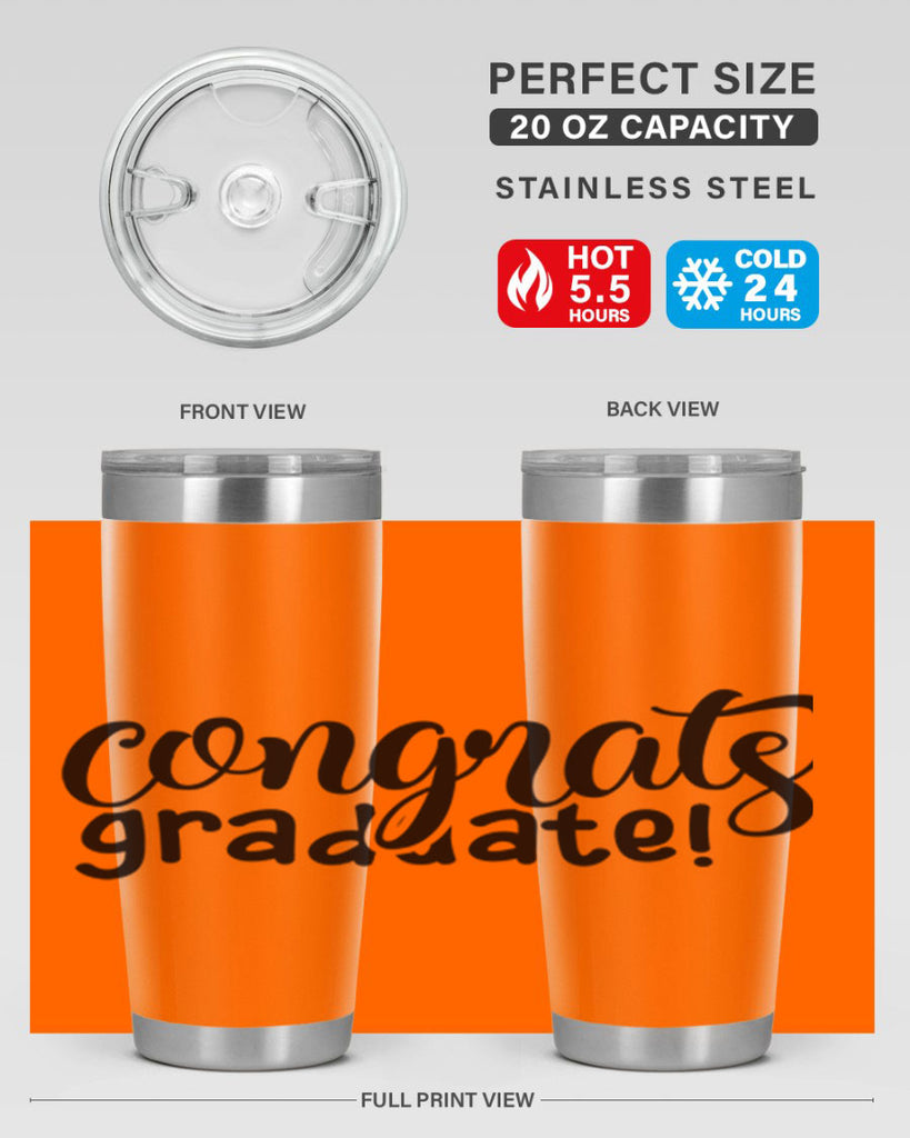 congrats graduate! 2#- graduation- Tumbler