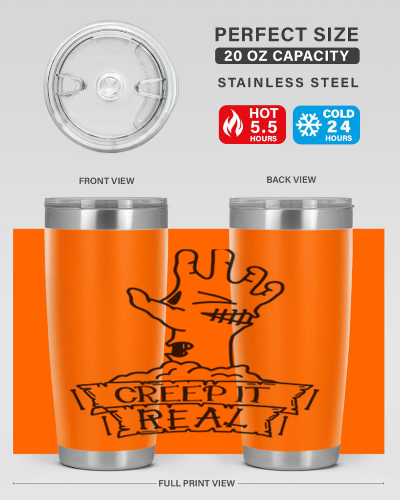 creep it real 81#- halloween- Tumbler