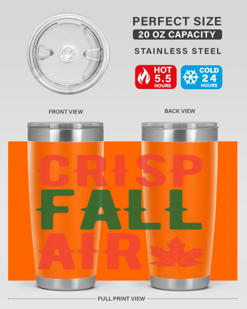 crisp fall air 62#- fall- Tumbler