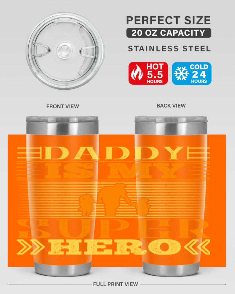 daddy is my super hero 241#- fathers day- Tumbler