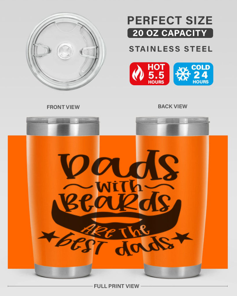 dads with beards are the best dads 53#- fathers day- Tumbler