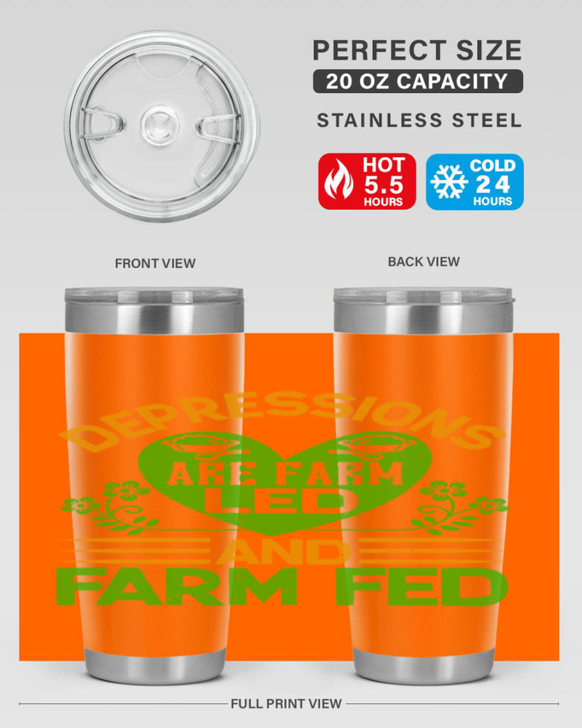 depressions are farm led 23#- farming and gardening- Tumbler