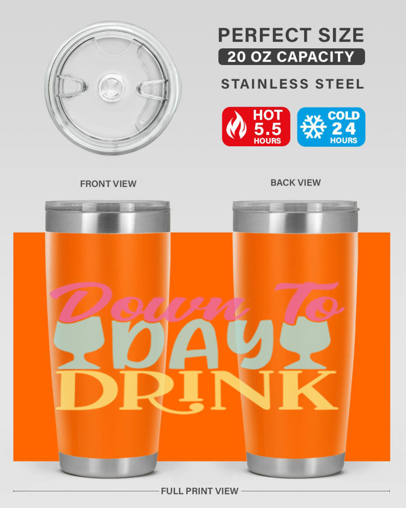 down to day drink 131#- beer- Tumbler