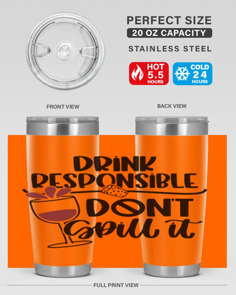 drink responsible dont 57#- wine- Tumbler