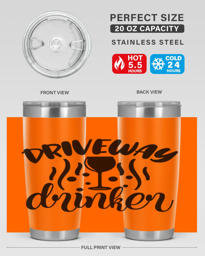 driveway drinker 126#- beer- Tumbler