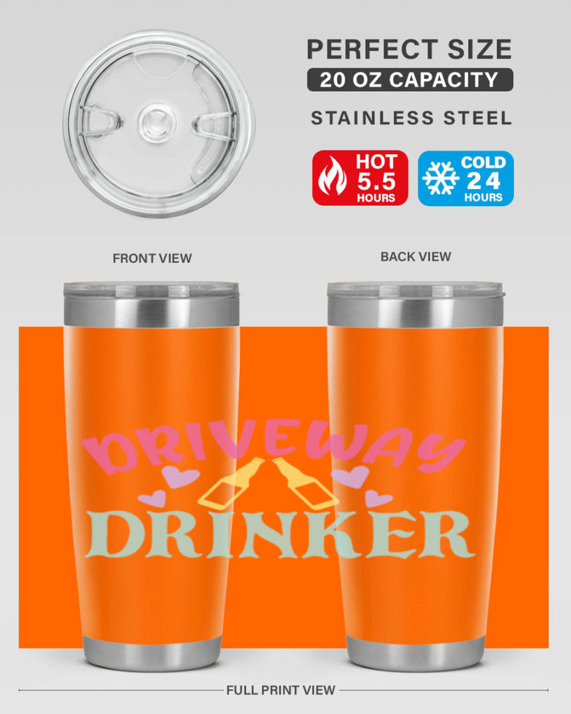 driveway drinker 127#- beer- Tumbler