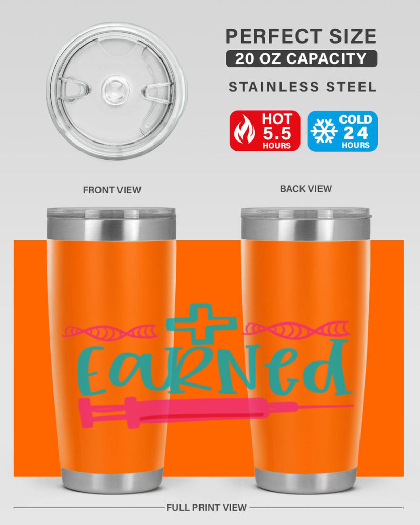earned Style Style 197#- nurse- tumbler