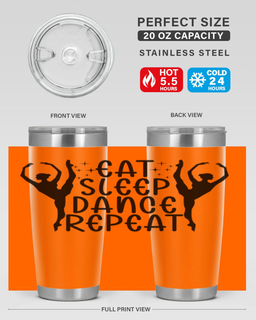 eat sleep dance repeat37#- ballet- Tumbler