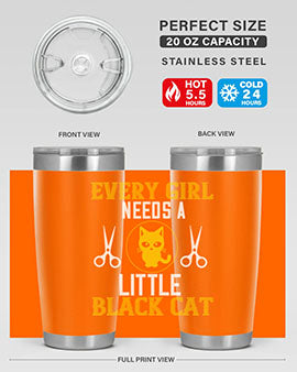every girl needs alittle black cats Style 48#- cat- Tumbler
