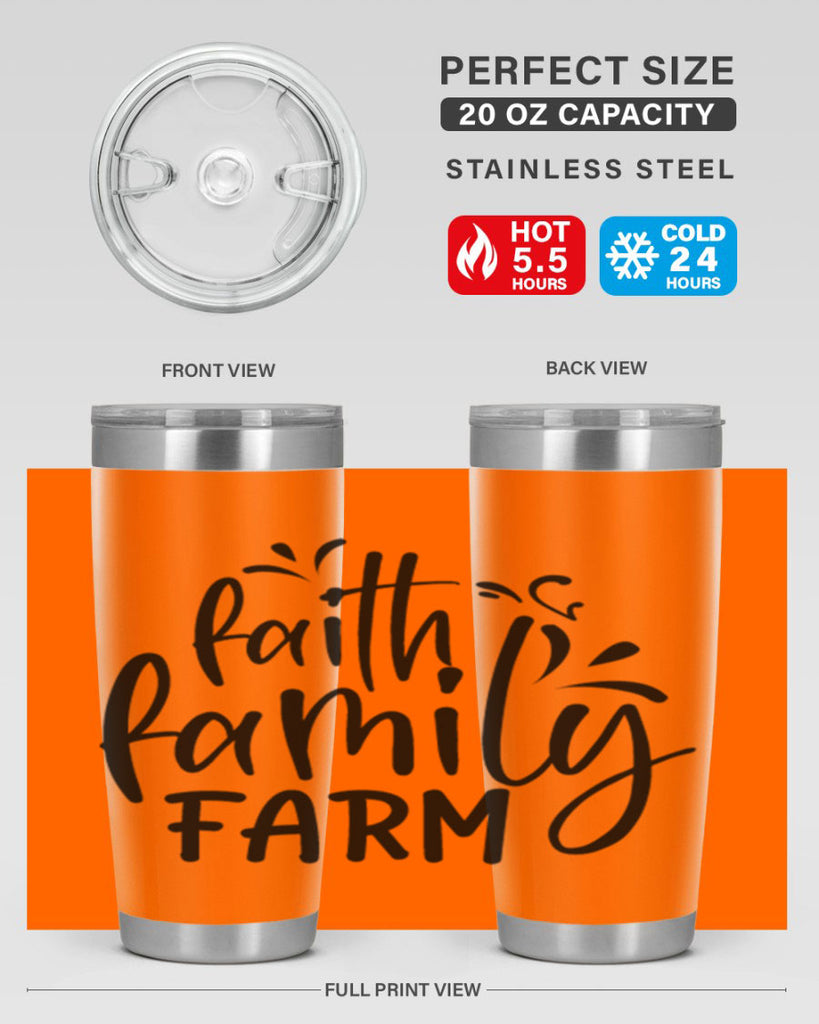 faith family farm 44#- family- Tumbler