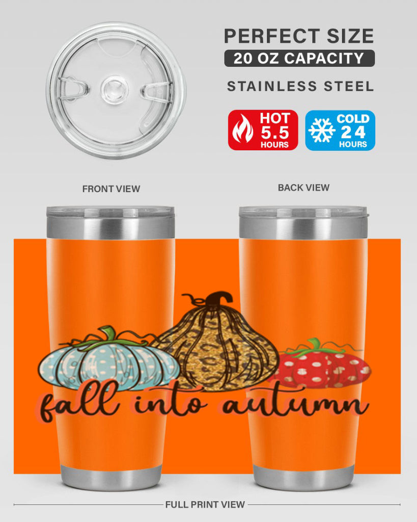 fall into autumn 105#- fall- Tumbler