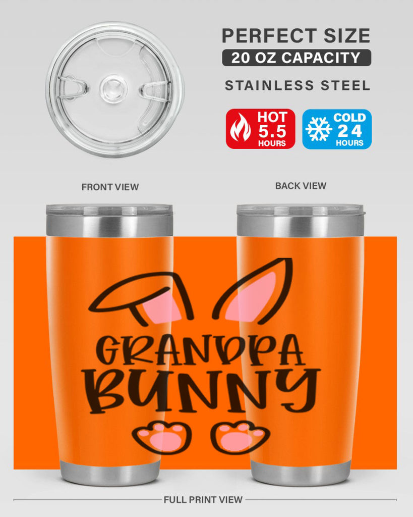 familygrandpa bunny 50#- easter- Tumbler