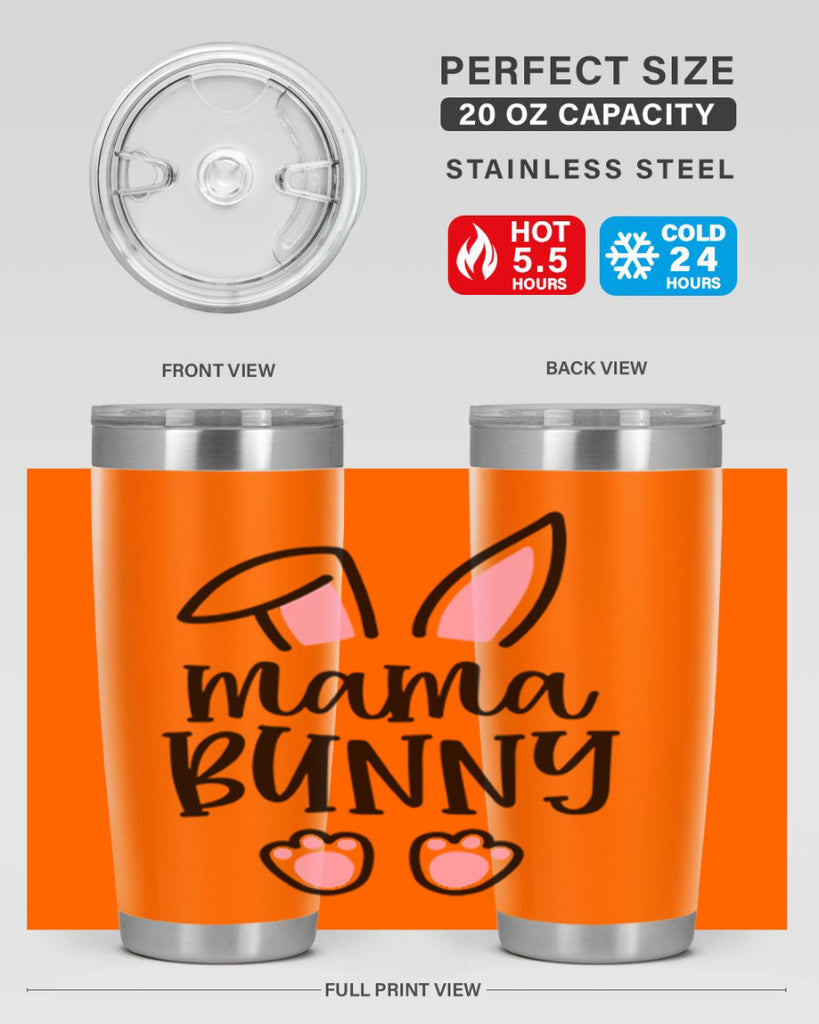 familymama bunny 49#- easter- Tumbler