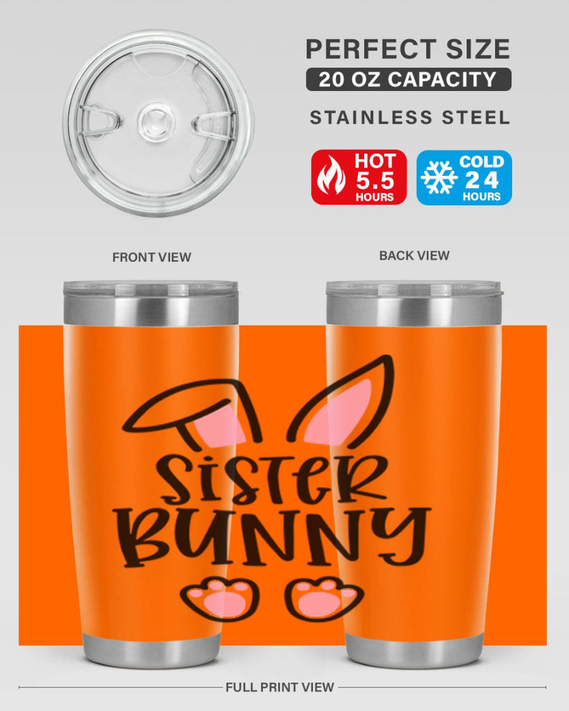 familysister bunny 47#- easter- Tumbler