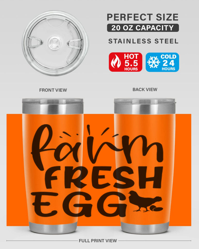 farm fresh egg 105#- kitchen- Tumbler