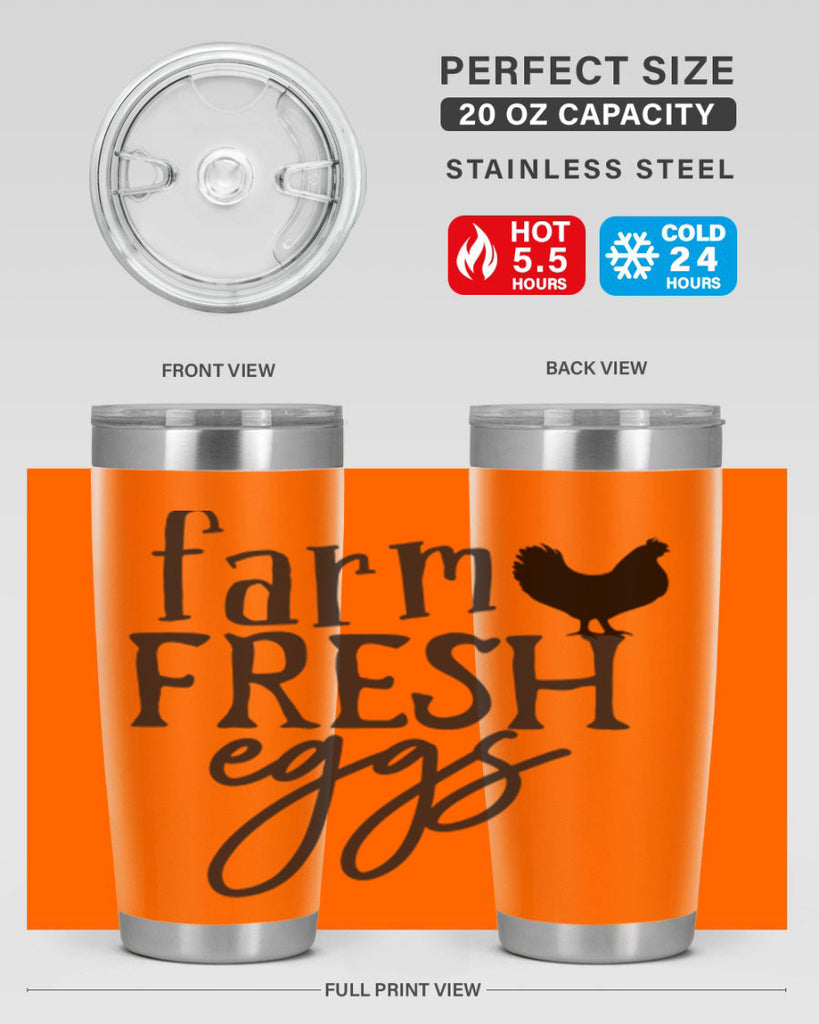 farm fresh eggs 102#- kitchen- Tumbler