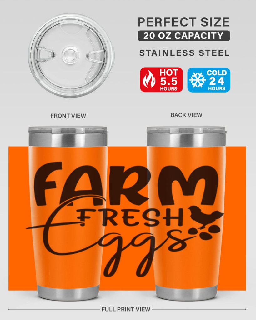 farm fresh eggs 103#- kitchen- Tumbler