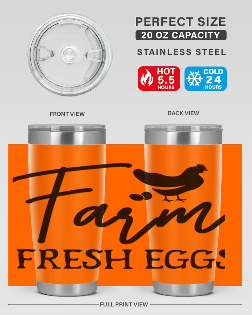 farm fresh eggs design 104#- kitchen- Tumbler